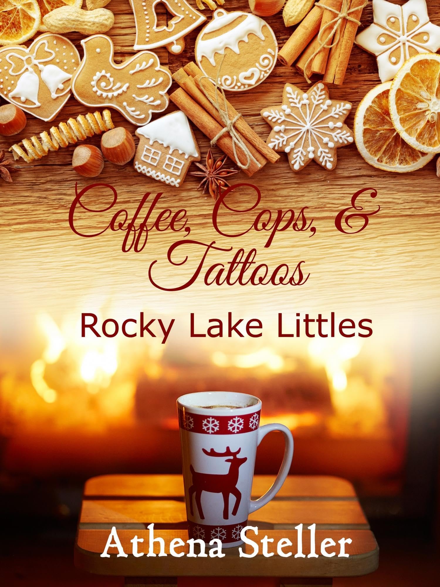 Coffee, Cops, and Tattoos: Rocky Lake Littles Book 3 Cover